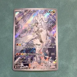 Pokemon N's Reshiram Illustration Rare Sv09 Journey Together 167/159 Holo 130 HP - Image 1