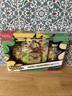 Pokemon TCG: Mega Evolution Ascended Heroes Mega Meganium ex Box - Image 1