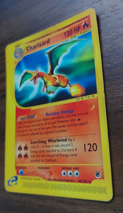Charizard 40/165 (Expedition) Vintage Pokemon Card HP - Image 2