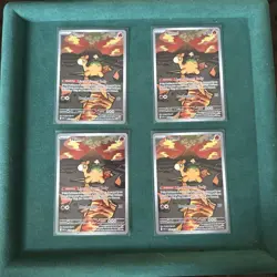Pokemon TCG Numel Illustration Rare 223/217 Lot Of 4 NM - Image 1