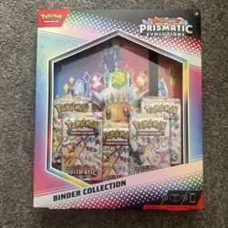 POKEMON TCG SCARLET & VIOLET PRISMATIC EVOLUTIONS BINDER COLLECTION *SEALED* - Image 1