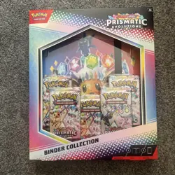 POKEMON TCG SCARLET & VIOLET PRISMATIC EVOLUTIONS BINDER COLLECTION *SEALED* - Image 4