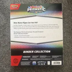POKEMON TCG SCARLET & VIOLET PRISMATIC EVOLUTIONS BINDER COLLECTION *SEALED* - Image 5