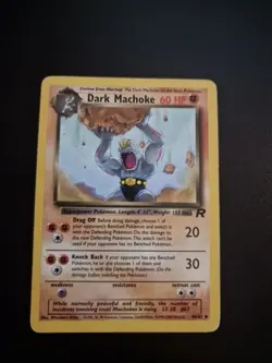Pokemon - Dark Machoke - Team Rocket 40/82 - Image 1