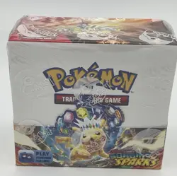 Pokemon TCG: Scarlet & Violet Surging Sparks Booster Box 36 Packs, NEW & SEALED - Image 1