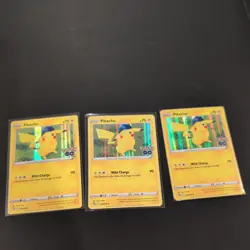 Pikachu (28) Holo Rare Holo 2022 Pokemon GO 028/078 NM - Image 1