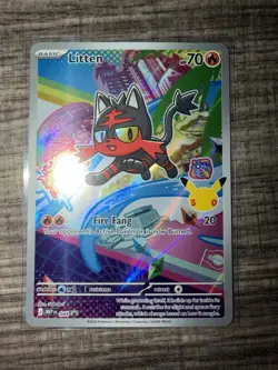 Pokemon TCG First Partner Illustration Collection Alola: Rowlet, Litten, Popplio - Image 4