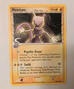 Pokemon Mewtwo Delta Species 24/110 Non-Holo See Pics & Description. - Image 1