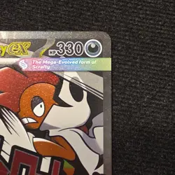 Mega Scrafty ex 270/217 Ascended Heroes Mega Attack Rare Full Art Pokemon TCG NM - Image 4
