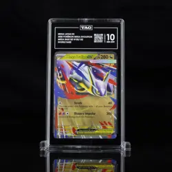 2025 Pokemon Mega Evolutions Base Set 100/132 Mega Latias EX RR TAG 10 (978) - Image 1