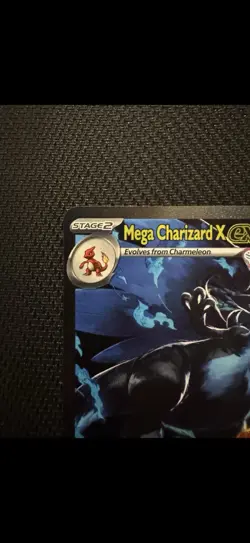 Mega Charizard X EX SIR 125/094 Phantasmal Flames English Pokemon TCG - Image 3
