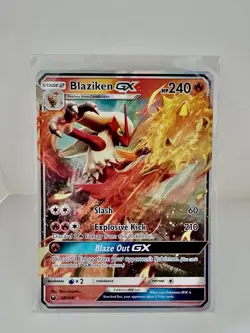 Blaziken GX 28/168 Sun & Moon Celestial Storm Pokemon TCG Card - Image 2
