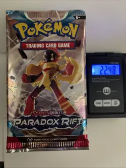 22.47/48g Pokemon TCG: Scarlet and Violet Paradox Rift x1 Booster Pack Sealed - Image 1