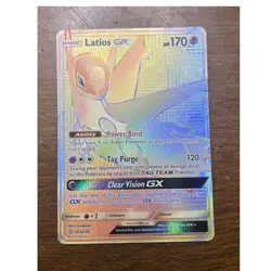 MINT🔥💯Latios GX Full Art Holo Secret Rare 243/236 SM-UNIFIED MINDS Pokemon TCG - Image 1