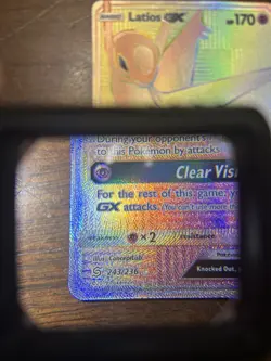 MINT🔥💯Latios GX Full Art Holo Secret Rare 243/236 SM-UNIFIED MINDS Pokemon TCG - Image 5