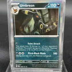Pokemon TCG Prismatic Evolutions Umbreon Poke Ball Reverse Holo Card 059/131 - Image 1