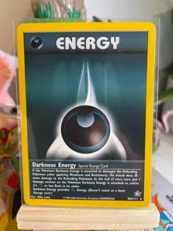 Darkness Energy (104/111) - NeoGenesis - Pokemon TCG - NM - Image 1