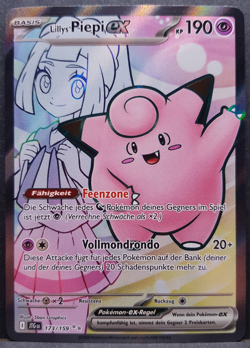 Lillys Piepi ex 173/159 Reisegefahrten Full Art Pokemon Pokemon Karte Deutsch NM - Image 1