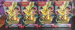 LOT OF 4 Pokemon TCG Ascended Heroes Booster Bundles Brand New Sealed In Hand - Image 1