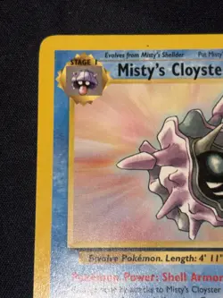 Pokemon TCG Misty's Cloyster Gym Heroes 29/132 Rare WOTC LP - Image 3