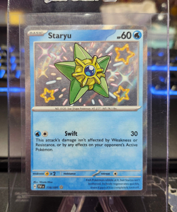 Staryu #118/091 Shiny Rare – Pokemon TCG Scarlet & Violet: Paldean Fates NM! - Image 1