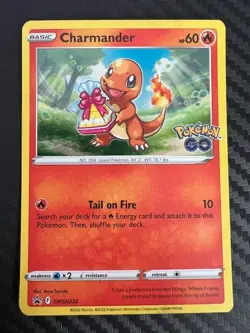 Pokemon TCG Charmander SWSH232 Holo Black Star Promo VLP - Image 1