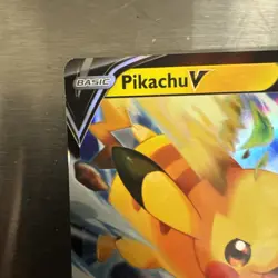 PIKACHU V 2023 POKEMON SWORD & SHIELD BLACK STAR PROMO HOLO #SWSH285 Q1652 - Image 2