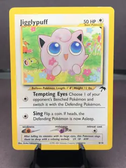 Pokemon TCG Jigglypuff 8/18 Southern Islands Non Holo VTG 2001 WOTC - Image 1