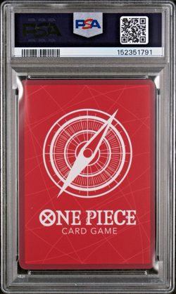 2025 ONE PIECE PROMOS PSA MAGAZINE EXCLUSIVE #001 SHANKS PSA 10 GEM MINT - Image 2