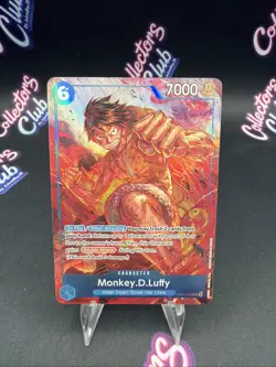 2023 One Piece Monkey D. Luffy OP02-062 SR Alt Art - Paramount War Super Rare - Image 1