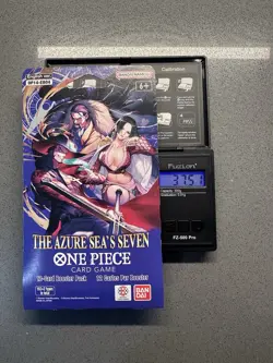 One Piece OP-14 The Azure Sea’s Seven Sleeved Booster Pack - Heavy - 37.51g - Image 1