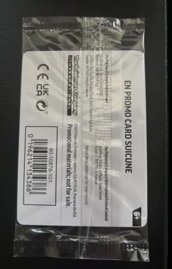 Pokemon Suicune Gamestop Exclusive Stamped Promo Card Sealed NM 026/094 - Image 2