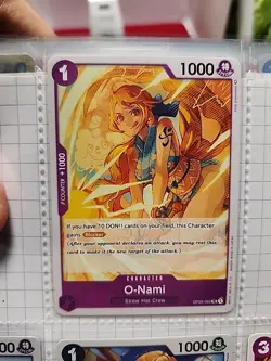 5 Card Nami LOT ONE PIECE TCG/CCG NM HOLO RARE COLLECTION FREE SHIPPING - Image 2