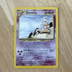 Pokemon Slowking 14/111 Neo Genesis Holo Rare 80 HP Stage 1 English Card - Image 1