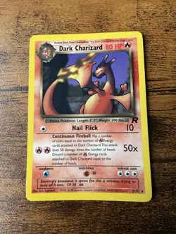 Dark Charizard (21/82) Team Rocket Pokemon Card! - Image 1