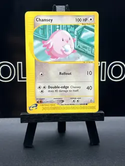 Chansey 69/147 Regular E-Reader Aquapolis Pokemon Card - Image 2