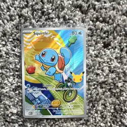 Pokemon MEP Holo Bulbasaur Charmander Squirtle Card Lot - 3 English Cards - Image 2