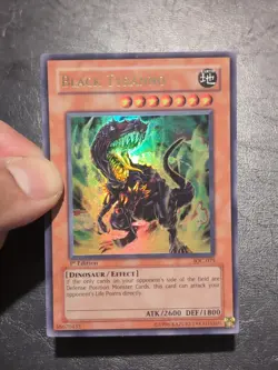 Yu-Gi-Oh! ULTRA RARE CARD BLACK TYRANNO IOC-075 1ST VLP - Image 4