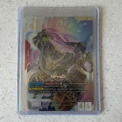 Bandai Gundam War TCG G-Pred Nyaan UR Holo Unit Card 4/5 - Image 1
