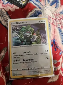 Rayquaza SWSH029 SWSH: Sword & Shield Promo Cards Holo - Image 1
