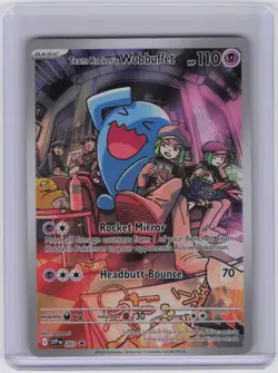 Team Rocket's Wobbuffet Promo SV: Scarlet & Violet Promo Cards 203 NM - Image 1