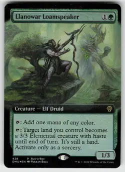 Llanowar Loamspeaker Foil P Buy-A-Box Promos 428 MTG - Image 1