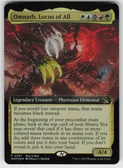 Omnath, Locus of All Foil P Buy-A-Box Promos 387 MTG - Image 1