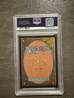 Magic: The Gathering Toph the First Metalbender Foil Neon Ink Rare PSA 9 - Image 2