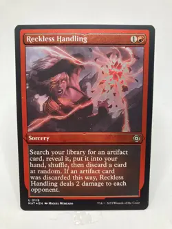 Reckless Handling NM/M* FOIL ETCHED March Of The Machines 0119 mtg -UnltdCards - Image 1