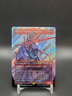 Firion, Wild Rose Warrior Surge FOIL Borderless Final Fantasy NM MTG - Image 1