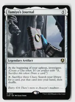 Tamiyo's Journal #272 (NM) Innistrad Remastered INR Magic MTG - Image 1