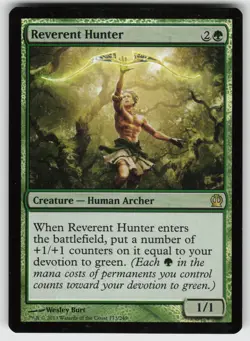Reverent Hunter Foil R Theros 173 MTG - Image 1