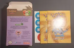 Pokemon EX Ruby & Sapphire Sandstorm Theme Decks - Box Only Coin Manual - Image 5
