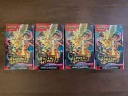 Pokemon Ascended Heroes Booster Bundle x4 *FACTORY SEALED* - Image 1